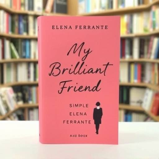 Copertina del libro 'L'amica geniale' di Elena Ferrante