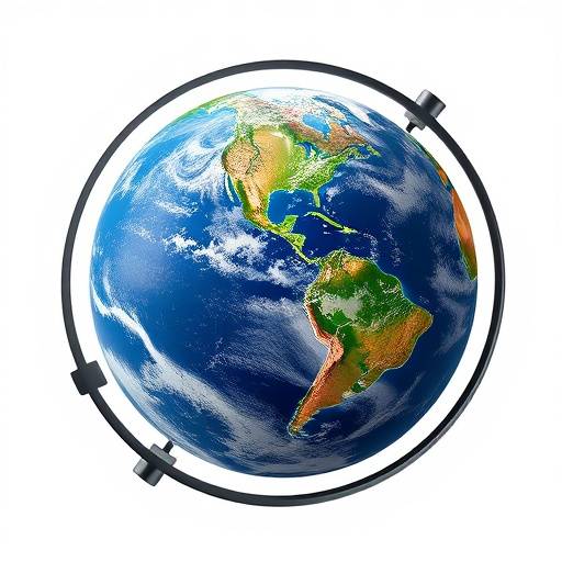 Fotografia del globo terrestre che ruota, simboleggiando l'interconnessione dell'economia globale