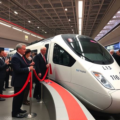 Inaugurazione della nuova linea ferroviaria ad alta velocit&agrave; Milano-Napoli